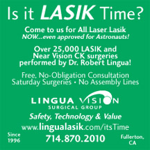 Is it LASIK TIME?
